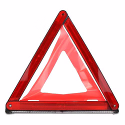 Warndreieck mit Köcher