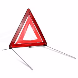 Warndreieck mit Köcher