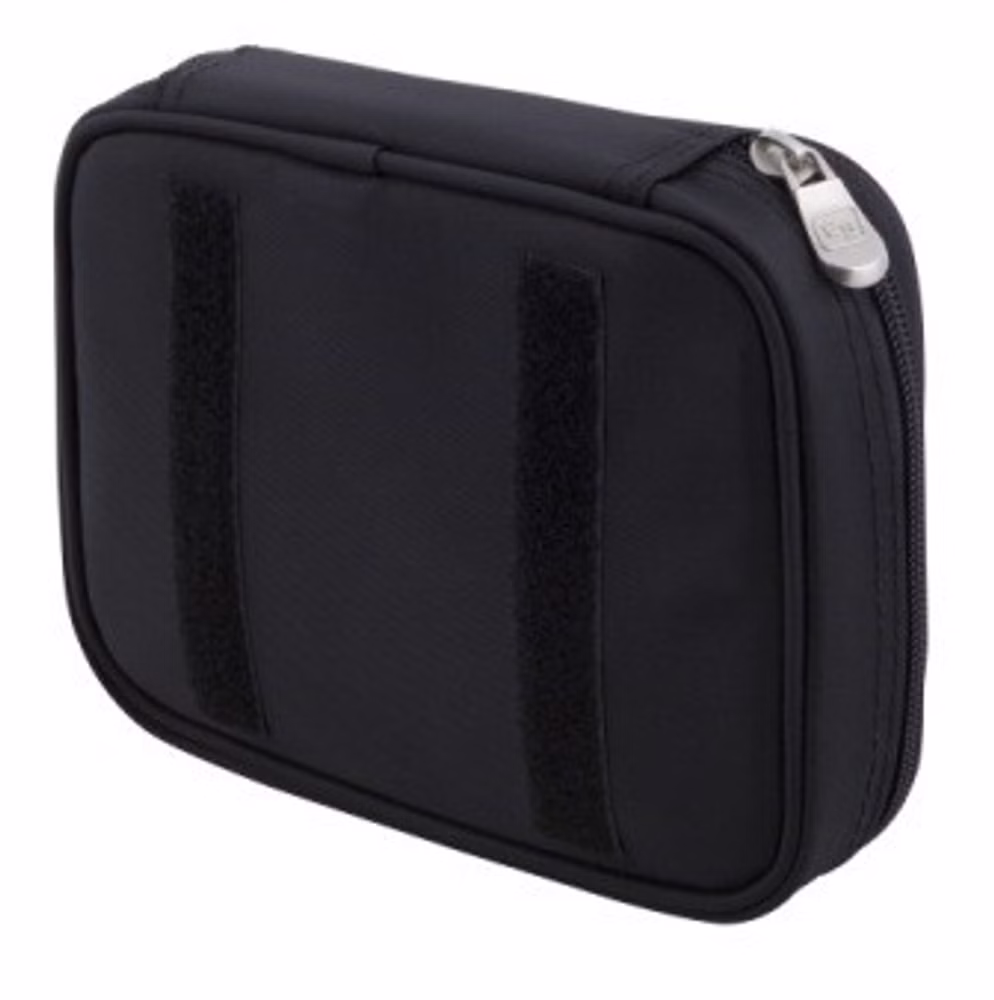 EliteBags PHIAL Ampullarium schwarz für 43 Ampullen mit Kühlpack