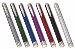 Profi Diagnostikleuchte aus Aluminium Pupillenleuchte Blau