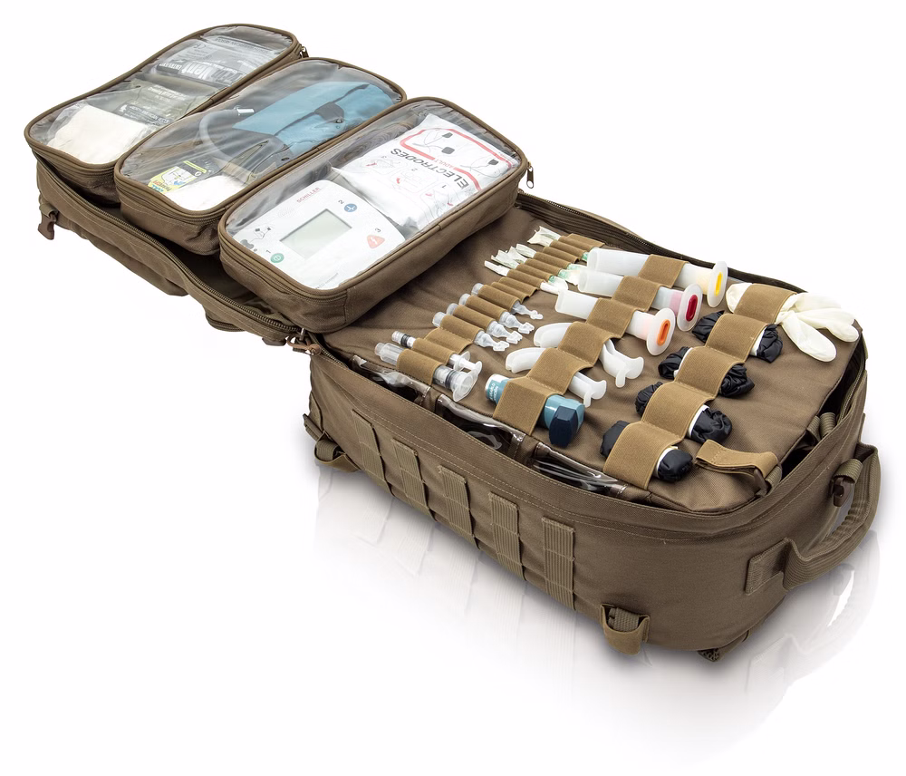 EliteBags PARAMED Notfallrucksack Coyote
