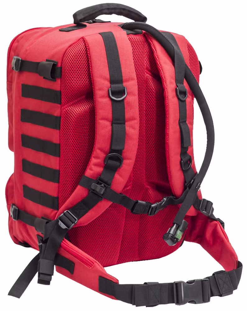 EliteBags PARAMED Notfallrucksack Rot