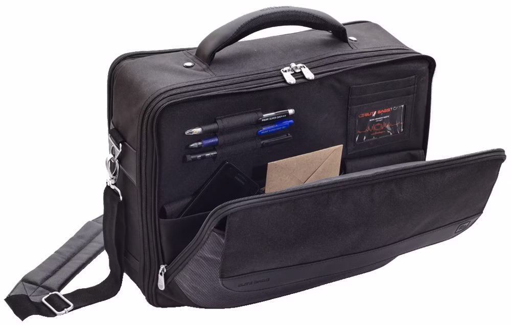 EliteBags DOCTOR'S Arzttasche Hausarzttasche schwarz