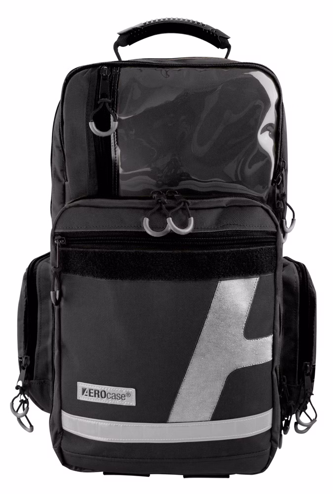 AEROcase Pro1R PL1C Notfallrucksack Polyester Schwarz