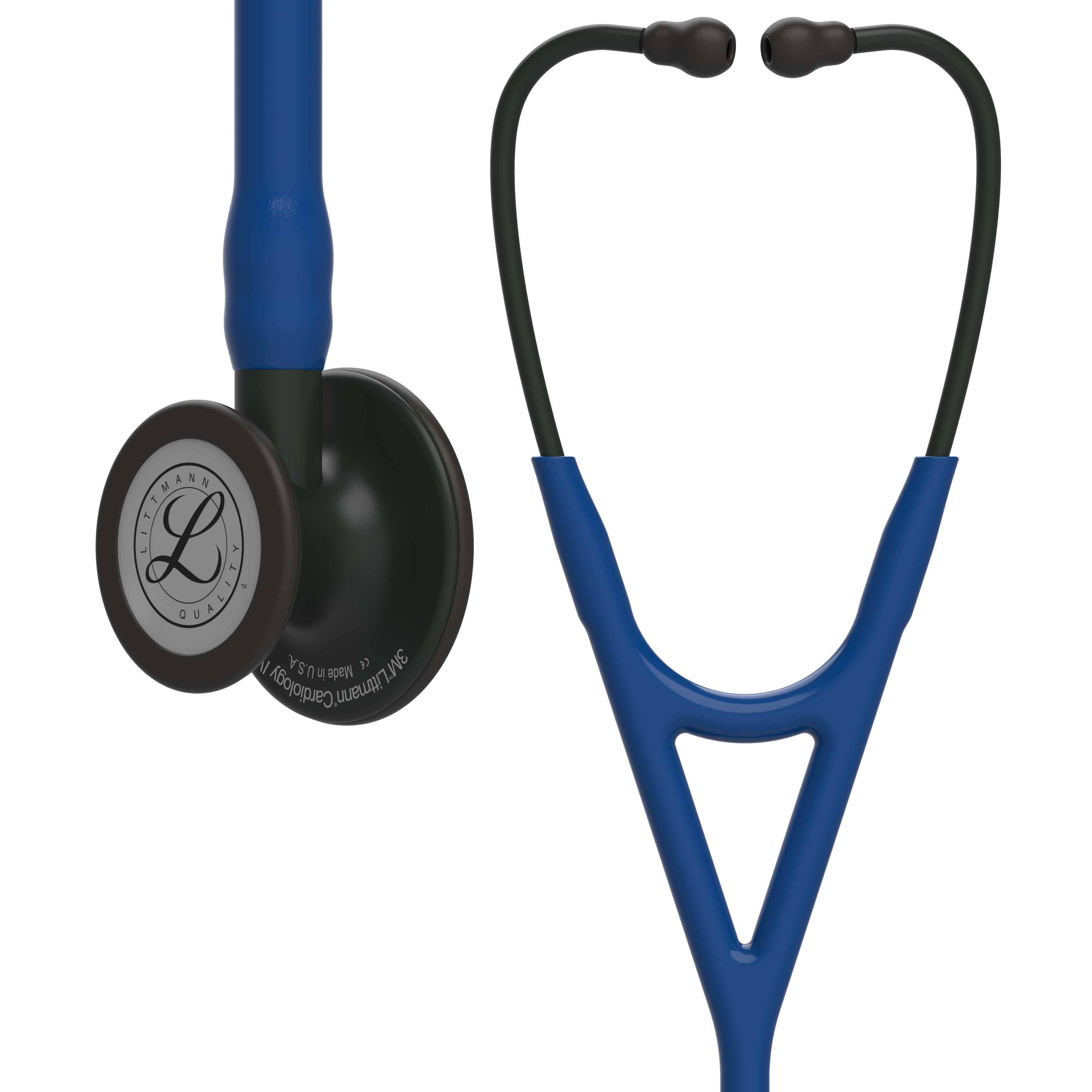 3M Littmann Cardiology IV Black-Dunkelblau (Gravur möglich)