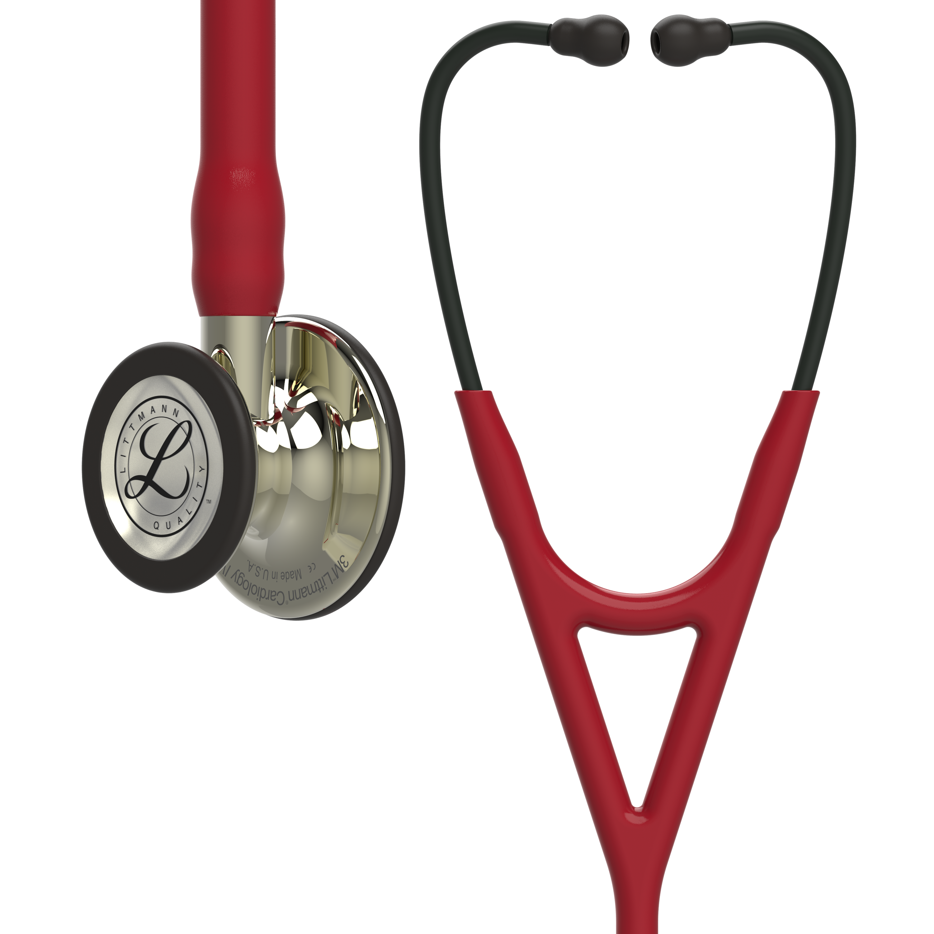 3M Littmann Cardiology IV Champagner-Burgund (Gravur möglich)