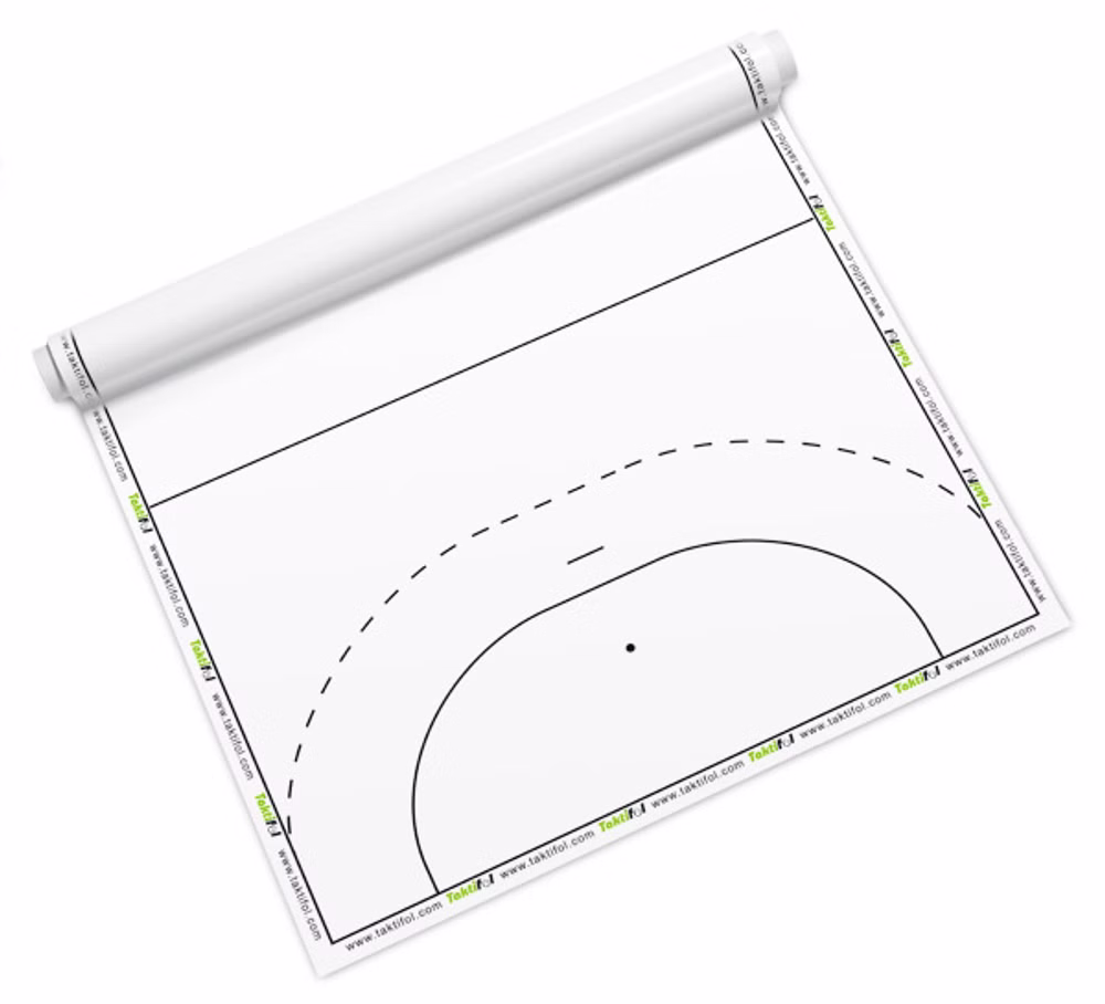 Taktifol Rolle mit 25 Folien "Handball"