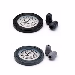 3M Littmann Ersatzteilset für Master Cardiology Stethoskop Schwarz