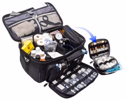 EliteBags GP´S Softbag-Arzttasche Schwarz