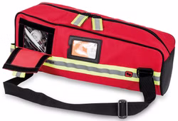 EliteBags MINI TUBE Sauerstofftasche für O2-Flaschen bis 3l Rot