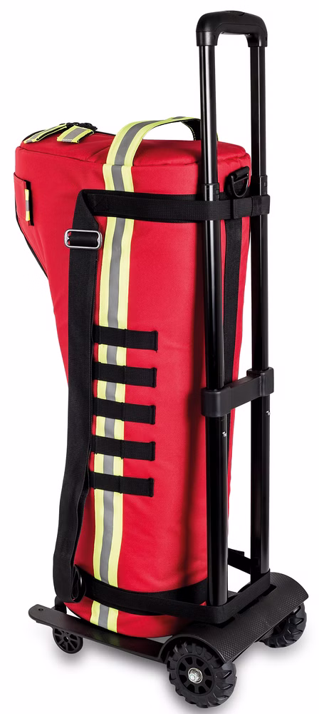 EliteBags TUBE Sauerstofftasche für O2-Flaschen bis 5l Blau