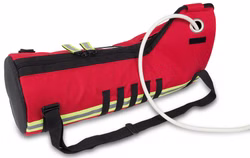 EliteBags TUBE Sauerstofftasche für O2-Flaschen bis 5l Blau