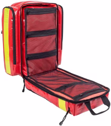 EliteBags SUPPORTER Plane Notfallrucksack Rot