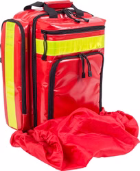 EliteBags SUPPORTER Plane Notfallrucksack Rot