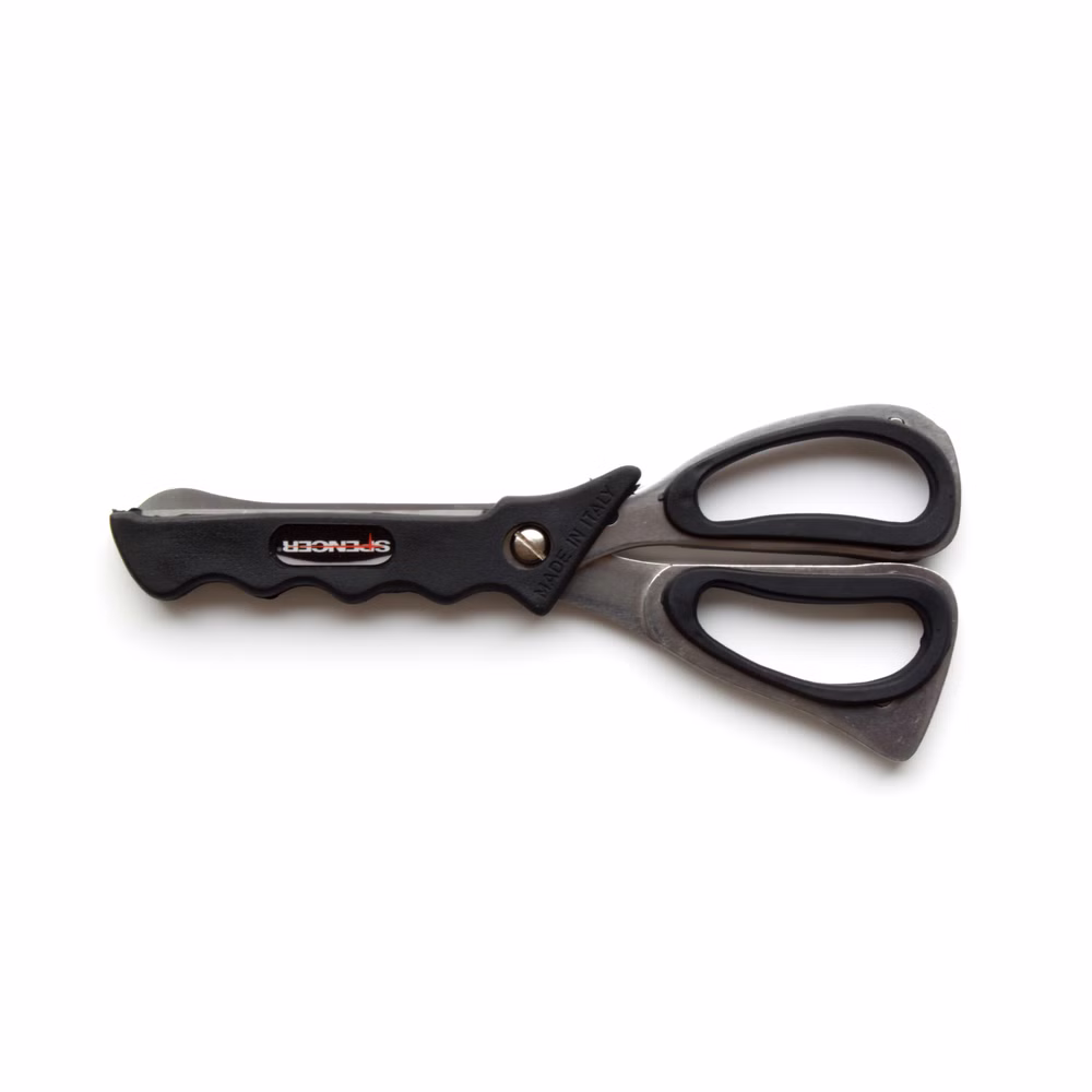 Rettungsschere Spencer Match 3 schwarz Mit Gravur