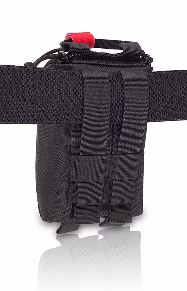 Elite Bags COMPACT Rettungsdienstholster für den Gürtel Schwarz