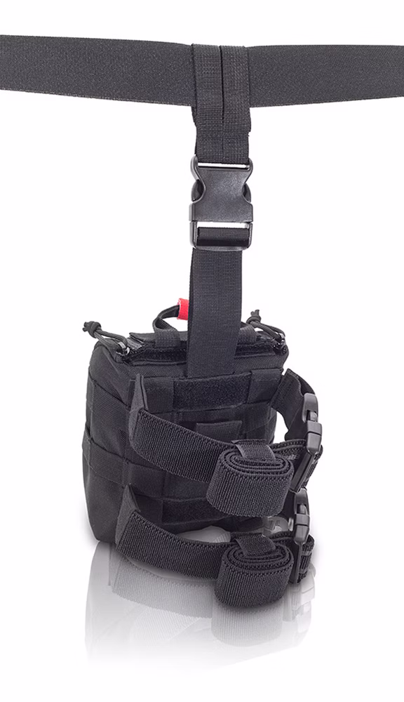 Elitebags FAST Oberschenkelholster Schwarz
