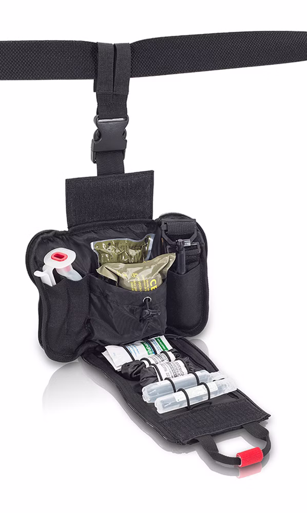 Elitebags FAST Oberschenkelholster Schwarz