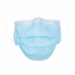 OP-Gesichtsmaske Typ IIR gem. EN 14683:2019 3-lagig mit Nasenclip (50 Stück)
