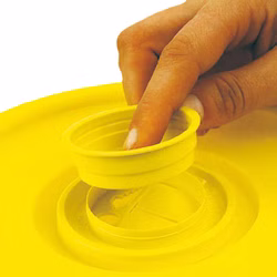 Kanülenabwurfbehälter Abwurfbox (verschiedene Größen) 1700ml