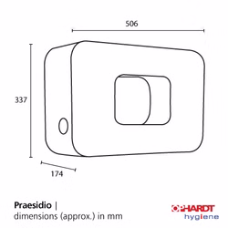 Ophardt Praesidio Touchless 1000ml Eurospender für Desinfektionsmittel