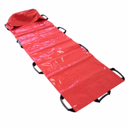 Tragetuch Plane DIN EN 1865 mit Fußsack Rettungstuch Bergetuch