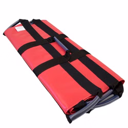 Tragetuch Plane DIN EN 1865 mit Fußsack Rettungstuch Bergetuch