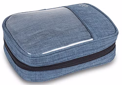 EliteBags PHIAL Ampullarium blau für 49 Ampullen mit Kühlpack