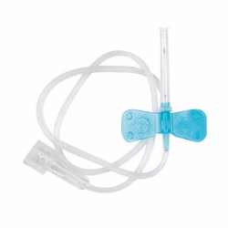 Wing-Flo Flügelkanülen Venenpunktionskanüle (50 Stück) 27G grau