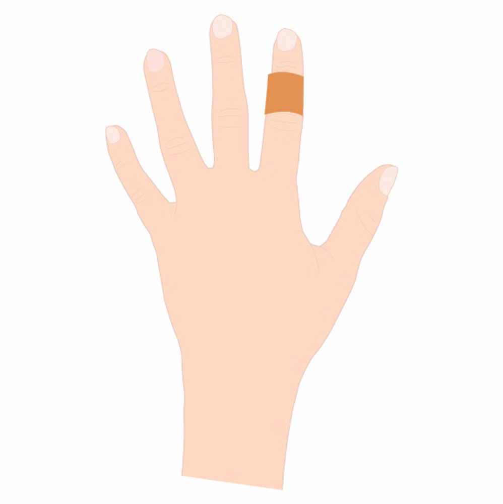 Actiomedic Elastic Fingerverband (100 Stück) 12 x 2cm
