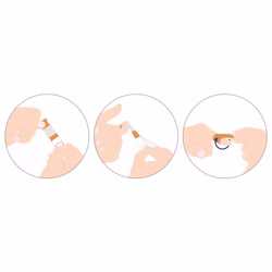 Actiomedic Elastic Fingerverband (100 Stück) 12 x 2cm