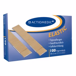 Actiomedic Elastic Fingerverband (100 Stück) 12 x 2cm
