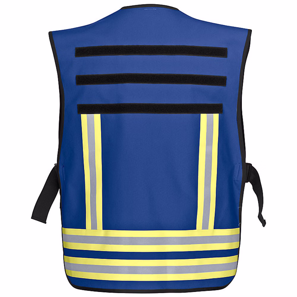 Funktionsweste zur Kennzeichnung von Einsatzpersonal Blau