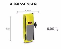 PAX Extremitäten-Tourniquet  P-E-T Abbindesystem Gelb