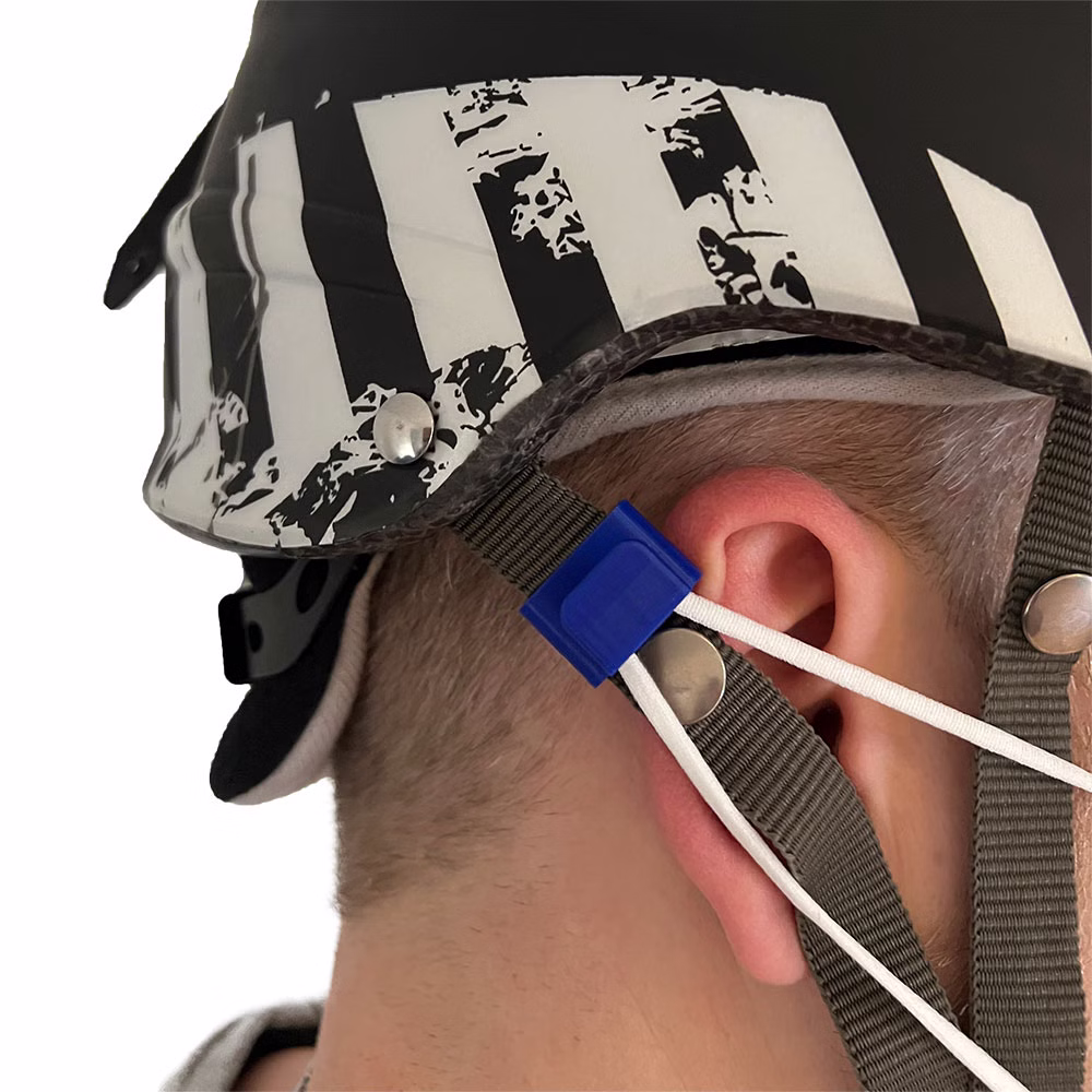 Maskenhalter für Skihelme