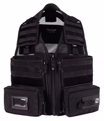 E-VEST Einsatzweste mit MOLLE-System Schwarz