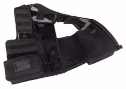 E-VEST Einsatzweste mit MOLLE-System Schwarz