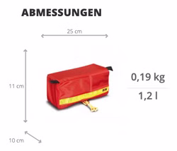 PAX Infusionstasche S Modultasche Rot