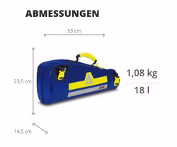 PAX Mini-Oxy Compact M Sauerstofftasche Blau