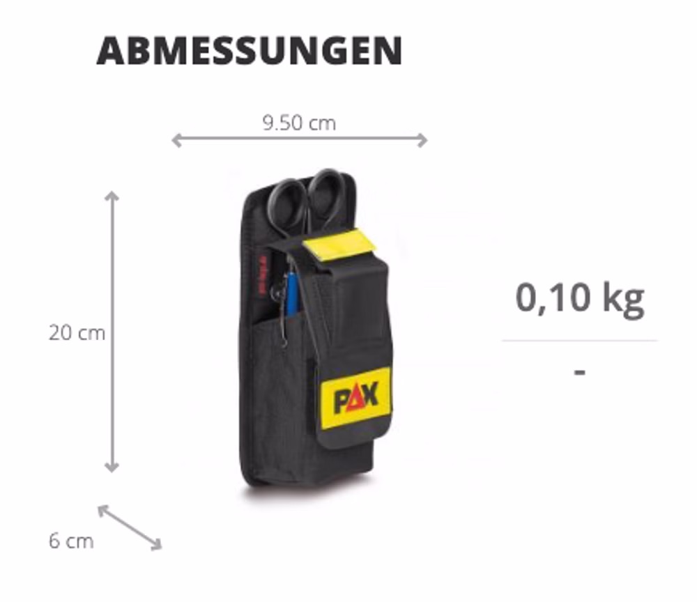 PAX Pro Brillenholster für Traumabrille
