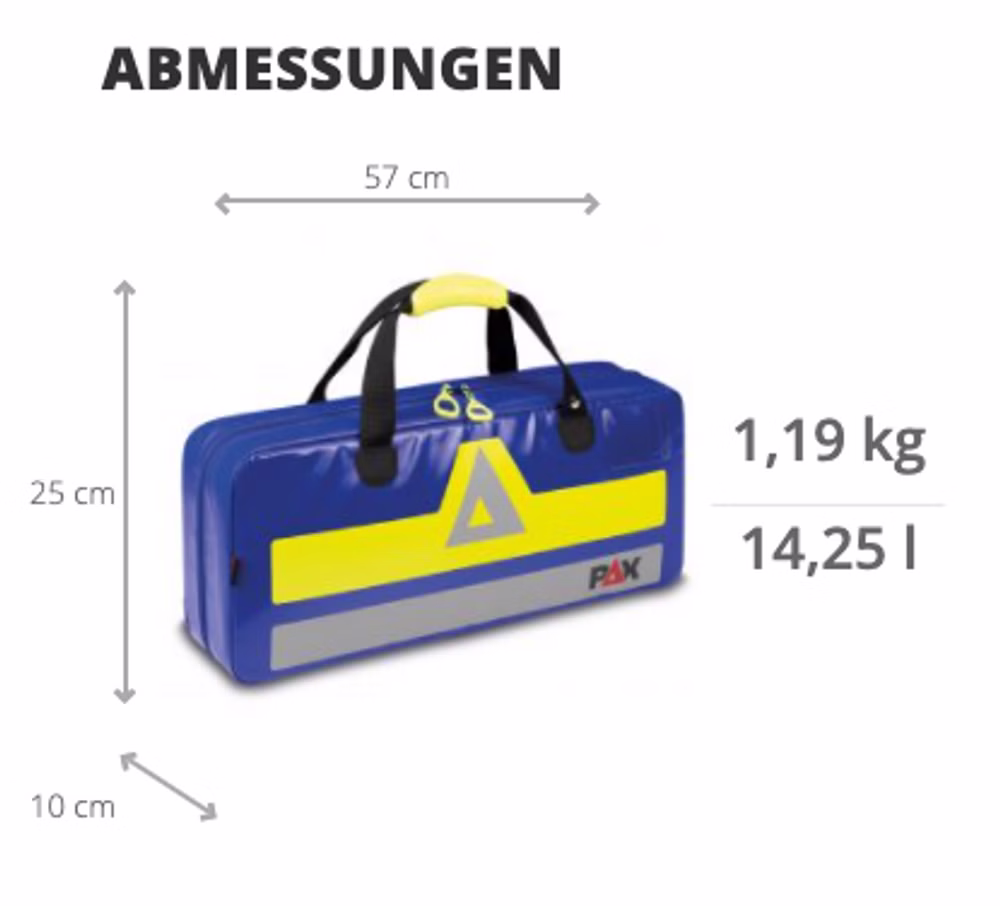 PAX Spineboard Zubehörtasche