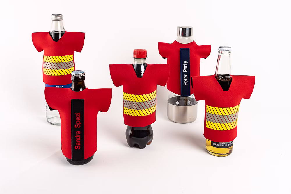 Fenomed Getränkeweste mit Klettflausch (Made in Germany) Polizei