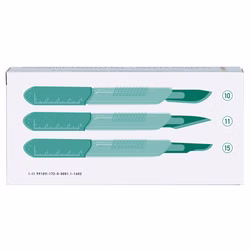 Mediware Sicherheitsskalpelle verschiedene Figuren (10 Stück) Figur 10