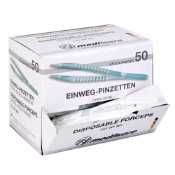 Einmalpinzette steril (50 Stück)