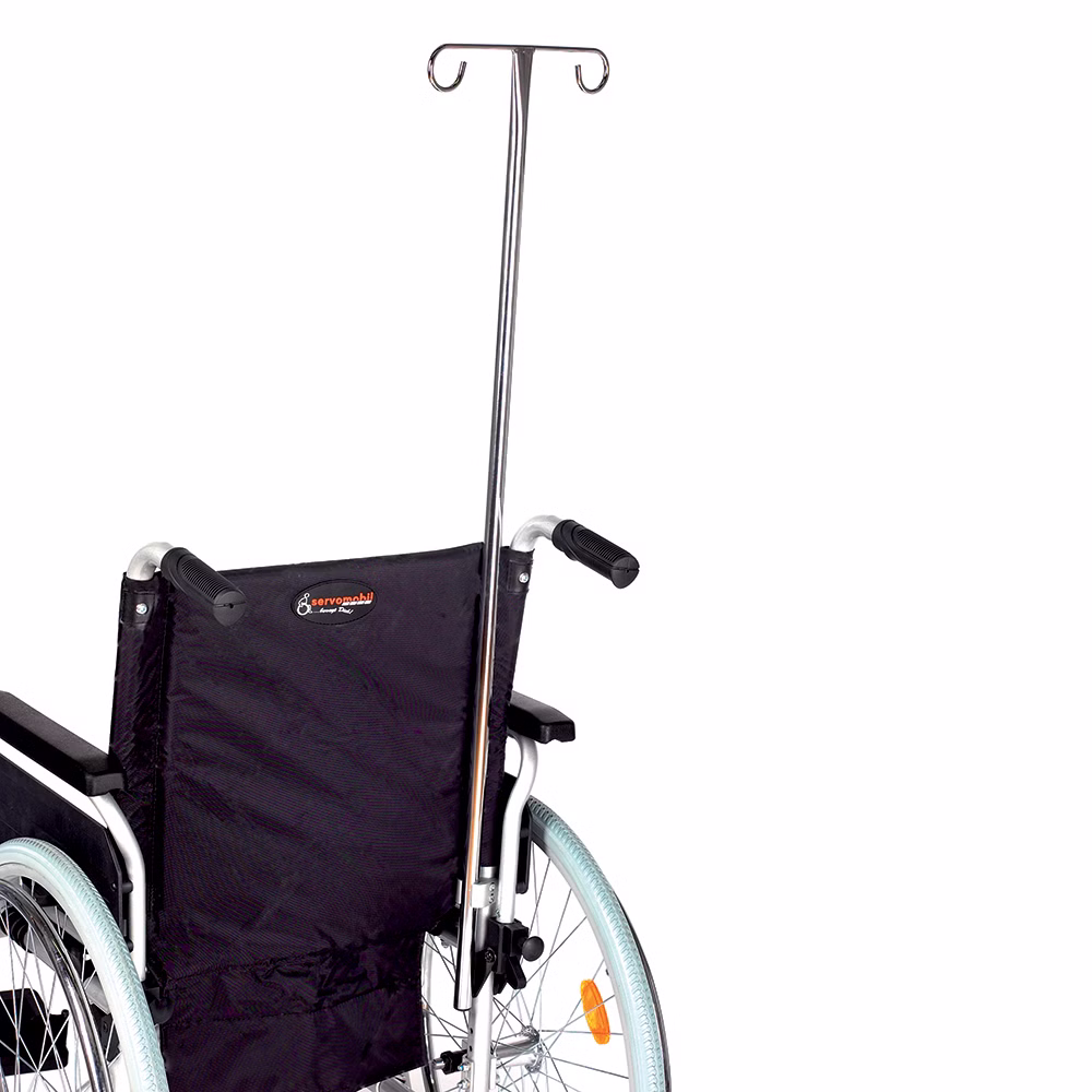 Infusionsstange für Rollstuhl