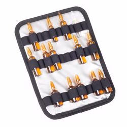 Elitebags POULERBOX Ampullarium für bis zu 128 Ampullen Schwarz