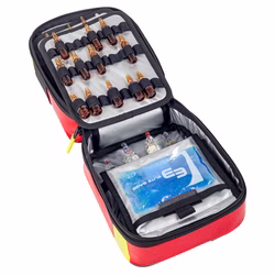 Elitebags POULERBOX Ampullarium für bis zu 128 Ampullen Schwarz