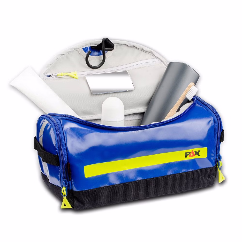 PAX Waschbär Kulturbeutel Blau