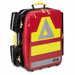 PAX Notfallrucksack Wasserkuppe L-ST mit Seitentaschen Rot