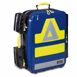 PAX Notfallrucksack Wasserkuppe L-ST mit Seitentaschen Blau